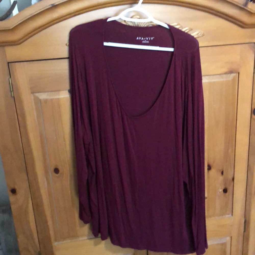 Burgandy Top